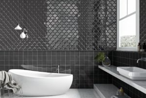 рыбья чешуя в интерьере