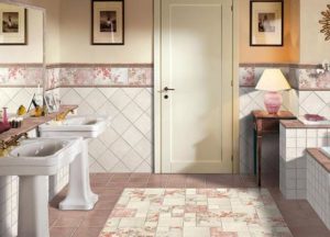 плитка для ванной прованс