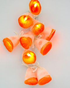 Шерстяные гирлянды