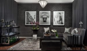 Темные цвета комнат