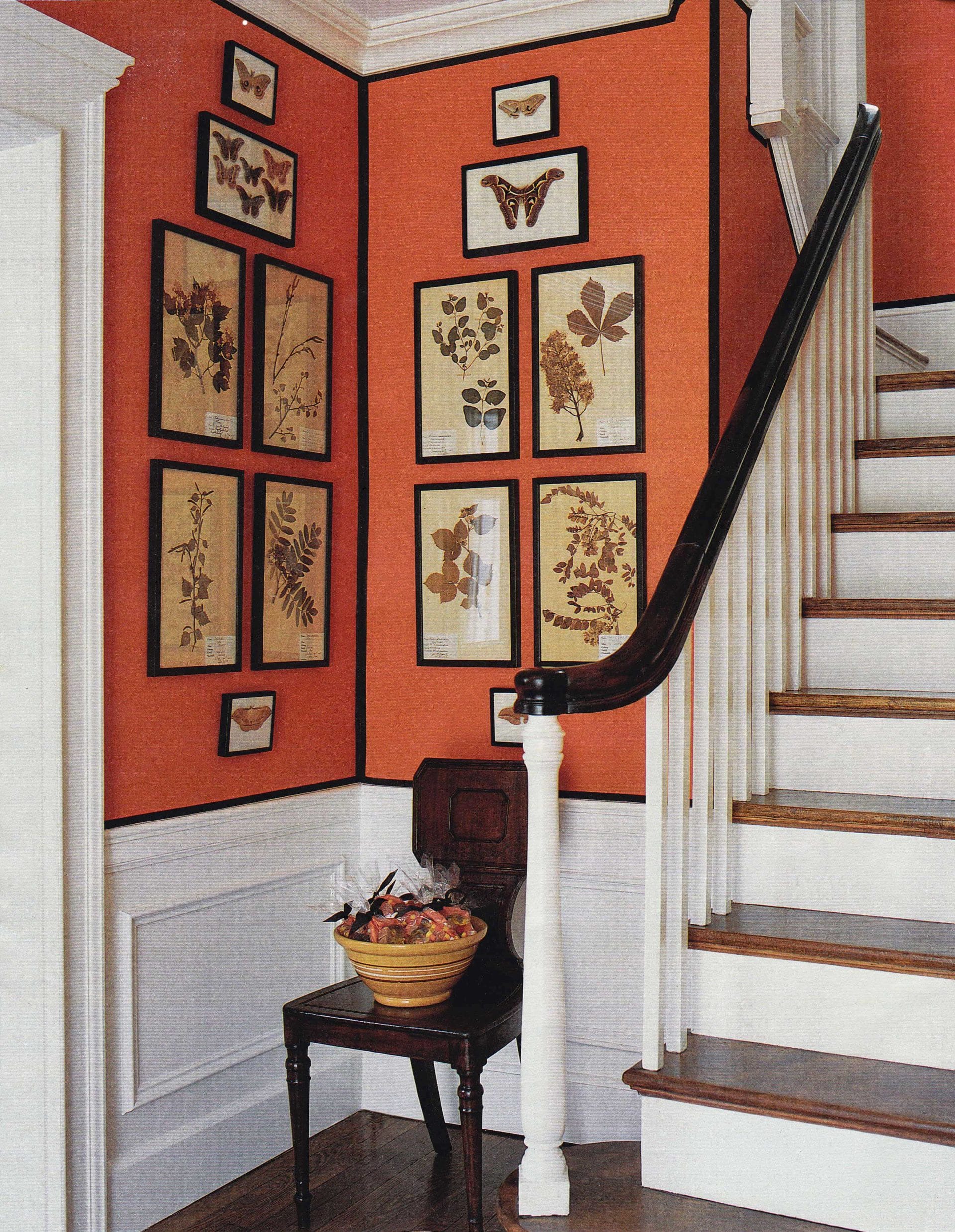 Терракотовый интерьер