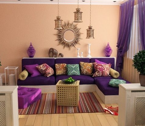 Восточный стиль: цветовые особенности оформления