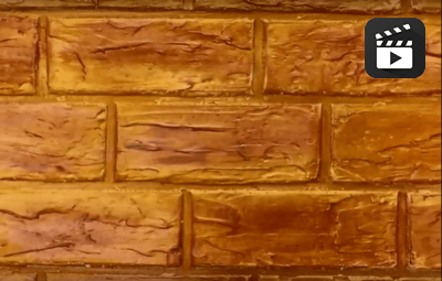 Теплый лофт с эффектом «Травертин»