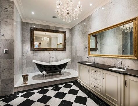 Модные тренды ванных комнат 2018