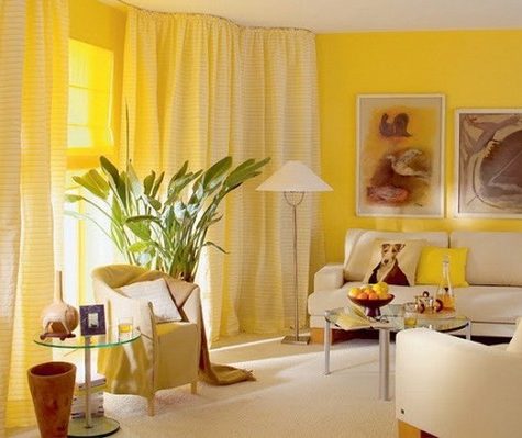 Как перестать бояться использовать желтый в интерьере
