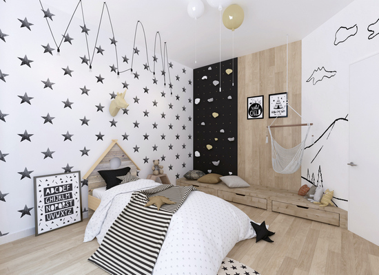 Какой цвет для детской стал самым популярным в 2018 году?